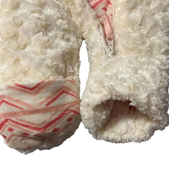 Jessica Simpson Teddy Bear Sherpa Snow Suit Size 18 Months - Picture 5 of 6